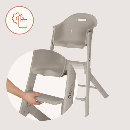 Chaise haute évolutive 2en1 beny de 6 à 36 mois Beige sand+Beige taupe+Green sage 3 - vertbaudet enfant 