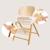 Chaise haute évolutive en bois 3en1 celia jusqu’à 110 kg avec réglage à une main Black wood+Grey wood+White cream+White natural wood 21 - vertbaudet enfant 