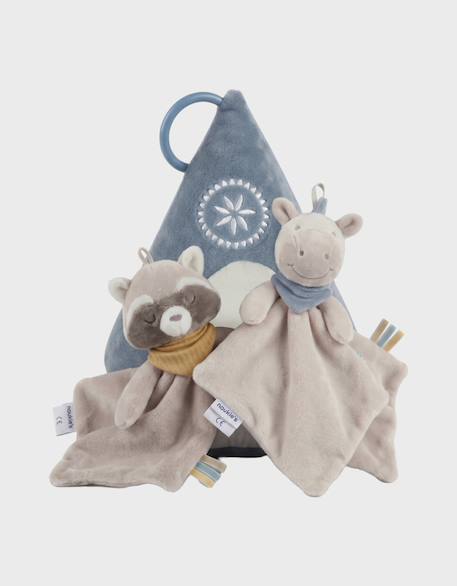 Jouet d'activité tipi raku & lino Blanc 4 - vertbaudet enfant 
