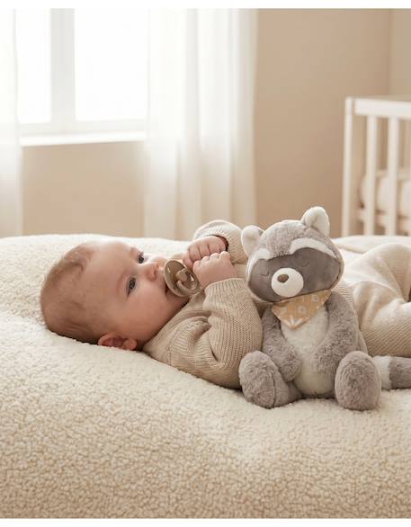 Peluche 25cm - raton laveur raku Blanc 3 - vertbaudet enfant 