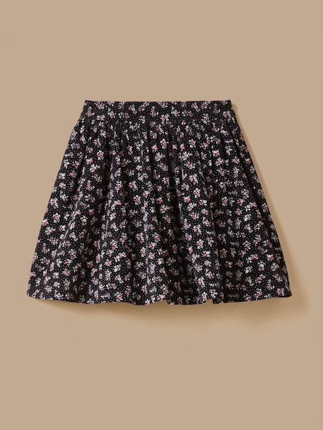 Jupe imprimée fille Imprimé confettis fonce 1 - vertbaudet enfant 