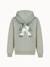 Sweat à capuche relax en molleton gratté kids seasonals Kaki 3 - vertbaudet enfant 