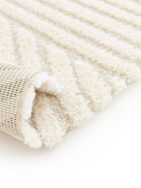 Tapis design avec effet relief sacha Beige sable 2 - vertbaudet enfant 