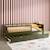 Lit gigogne enfant 90 x 190 cm pin naturel  avec sommier à lattes et tiroir - elio Blanc+Vert 10 - vertbaudet enfant 