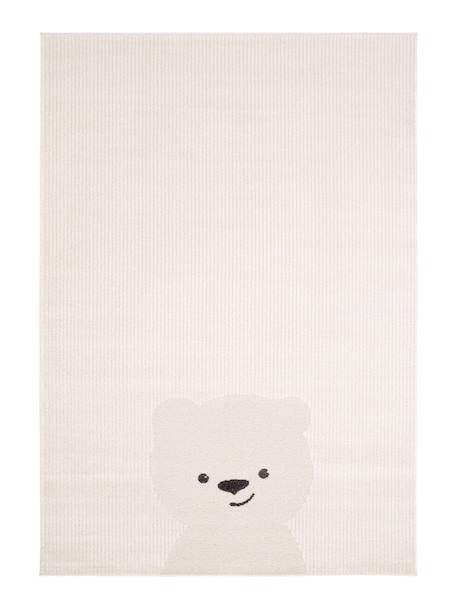 Tapis enfant super doux ourson Beige sable+Blanc pur 7 - vertbaudet enfant 
