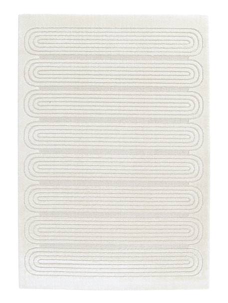 Tapis doux motifs en relief sinea Beige sable+Bleu naturel+Brun naturel 1 - vertbaudet enfant 