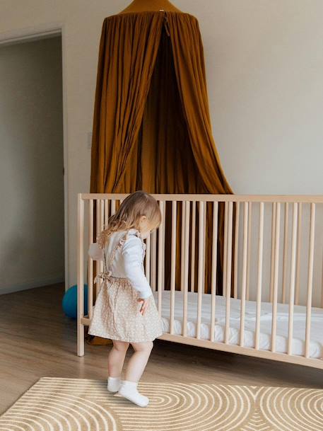 Tapis à relief doux et élégant groove Beige sable+Bleu naturel+Brun naturel 14 - vertbaudet enfant 