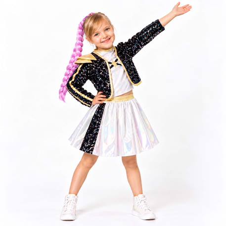 Déguisement enfant ensemble pop star Noir 3 - vertbaudet enfant 