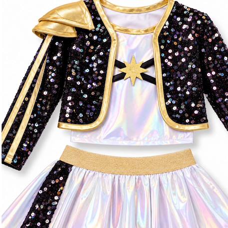Déguisement enfant ensemble pop star Noir 5 - vertbaudet enfant 