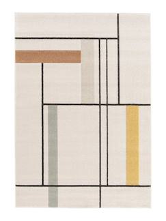 Tapis super doux très graphique piet - vertbaudet enfant