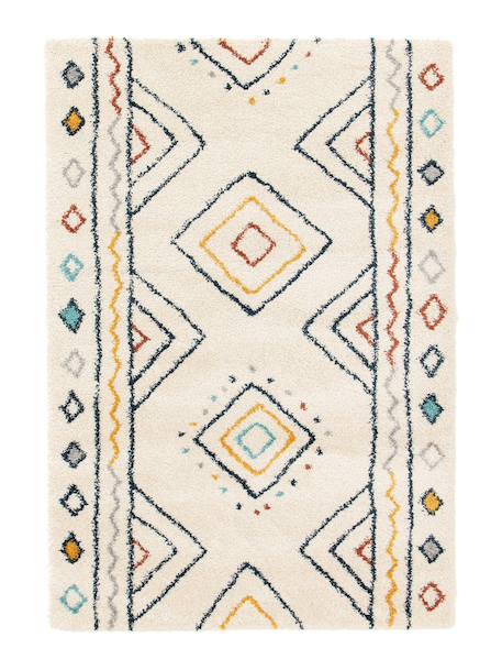 Tapis enfant doux et volumineux aztec Beige sable 1 - vertbaudet enfant 