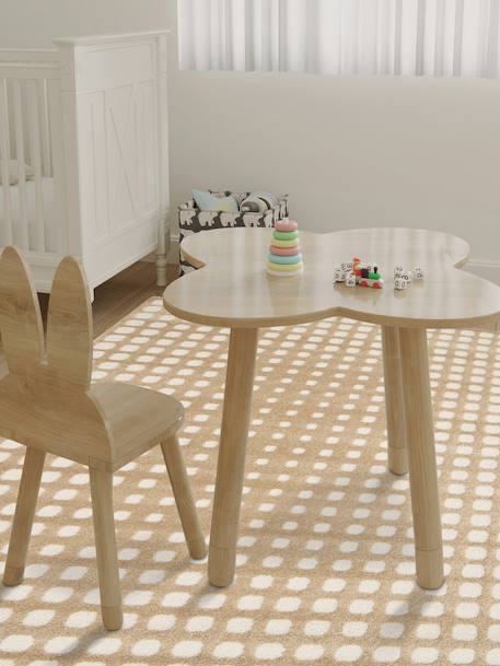 Tapis à relief doux et élégant pixel Beige sable+Bleu naturel+Brun naturel 14 - vertbaudet enfant 