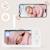 Babyphone vidéo babyline 9.2 ai avec écran 5', caméra full hd et détection intelligente des pleurs et mouvements White 3 - vertbaudet enfant 