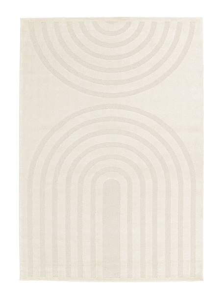 Tapis doux et confortable et graphique arch Beige sable 1 - vertbaudet enfant 