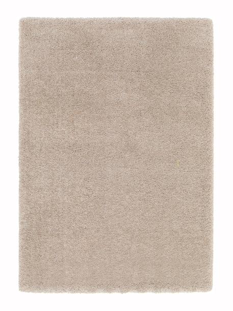 Tapis doux et épais plush Beige sable+Blanc pur 1 - vertbaudet enfant 