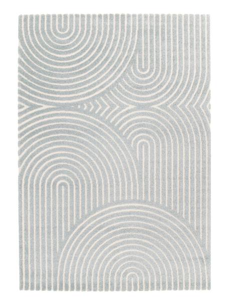Tapis à relief doux et élégant groove Beige sable+Bleu naturel+Brun naturel 7 - vertbaudet enfant 