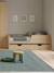 Tapis design doux en laine et coton fait main classic Gris minéral+Vert naturel 8 - vertbaudet enfant 