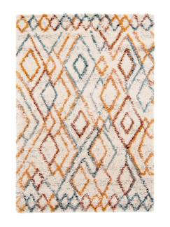 Tapis shaggy coloré doux et volumineux djemaa - vertbaudet enfant