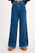 Jean taille haute, coupe évasée Black denim+Denim blue+Denim dark blue 9 - vertbaudet enfant 