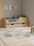 Tapis géométrique doux et confortable modul Vert naturel 2 - vertbaudet enfant 