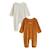Lot de 2 pyjamas bébé en velours Marron 2 - vertbaudet enfant 