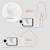Babyphone vidéo babyline 3.4 avec écran 3,5', vision nocturne et autonomie jusqu’à 8 h White 3 - vertbaudet enfant 