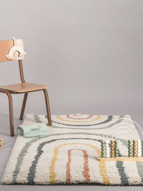 Tapis enfant épais et confortable harmoni Jaune naturel+Palette colorée+Rose poudrée 8 - vertbaudet enfant 