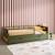 Lit gigogne enfant 90 x 190 cm pin naturel  avec sommier à lattes et tiroir - elio Blanc+Vert 12 - vertbaudet enfant 