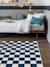 Tapis enfant avec effet sculpté petits carreaux Bleu naturel 2 - vertbaudet enfant 
