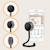 Babyphone connecté babyline smart wifi avec détection des mouvements, vision nocturne et audio bidirectionnel Black 2 - vertbaudet enfant 