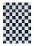 Tapis enfant avec effet sculpté petits carreaux Bleu naturel 1 - vertbaudet enfant 