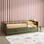 Lit enfant 90 x 190 cm pin naturel avec sommier et tiroirs - elio Blanc+Vert 10 - vertbaudet enfant 
