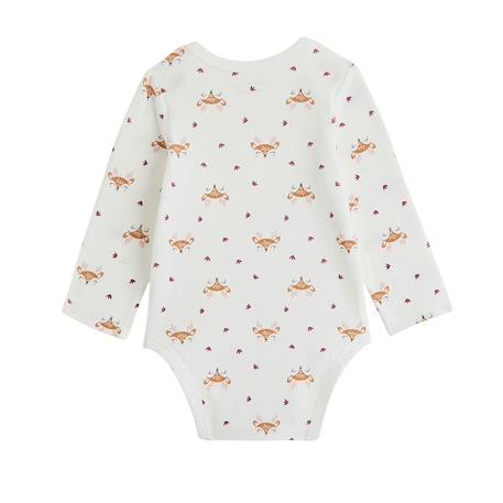 Lot de 2 bodies bébé manches longues cléo Rose 4 - vertbaudet enfant 