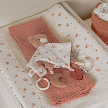 Housse de matelas à langer éponge épaisse Blanc 6 - vertbaudet enfant 