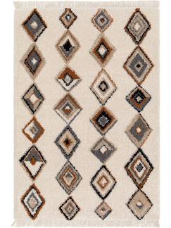 Tapis à franges inspiration bédouine mazagan - vertbaudet enfant