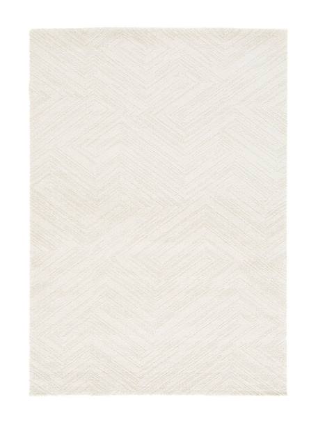 Tapis super doux en polyester recyclé byron Blanc pur 1 - vertbaudet enfant 