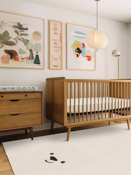 Tapis enfant super doux ourson Beige sable+Blanc pur 8 - vertbaudet enfant 