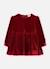 Robe fille en velours avec reflets Rouge 1 - vertbaudet enfant 