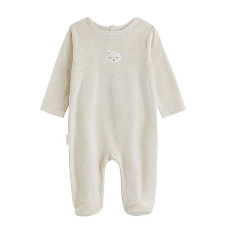 Lot de 2 pyjamas bébé en velours Marron 5 - vertbaudet enfant 