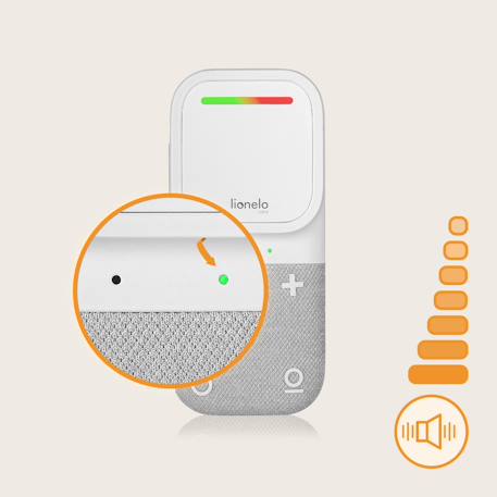 Babyphone audio babyline 2.2 avec communication bidirectionnelle et autonomie jusqu’à 12 h White 4 - vertbaudet enfant 