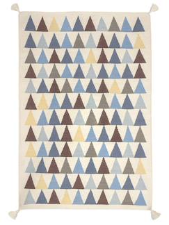 Tapis enfant en laine triangles - vertbaudet enfant