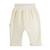 Ensemble bébé gilet croisé et pantalon en velours flocon Ecru 5 - vertbaudet enfant 
