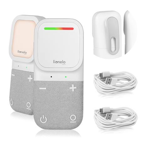 Babyphone audio babyline 2.2 avec communication bidirectionnelle et autonomie jusqu’à 12 h White 1 - vertbaudet enfant 