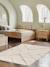 Tapis design avec effet relief romy Beige sable 2 - vertbaudet enfant 