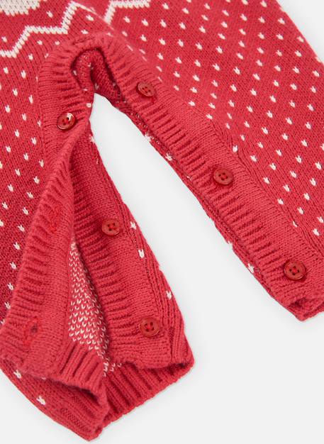Pyjama bébé imprimée père noël Rouge 4 - vertbaudet enfant 