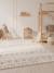 Tapis shaggy ethnique doux et volumineux bloom Beige sable 2 - vertbaudet enfant 