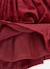 Robe fille en velours avec reflets Rouge 4 - vertbaudet enfant 