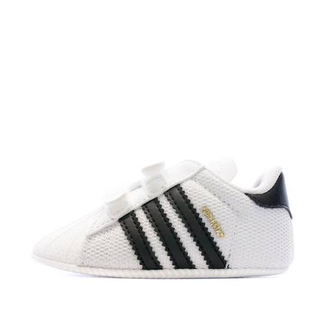 Baskets mixte bébé superstar Blanc 1 - vertbaudet enfant 