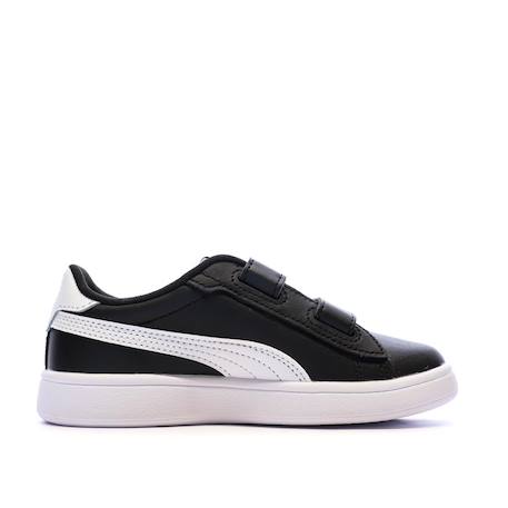 Baskets basses  à scratch Blanc+Noir 9 - vertbaudet enfant 