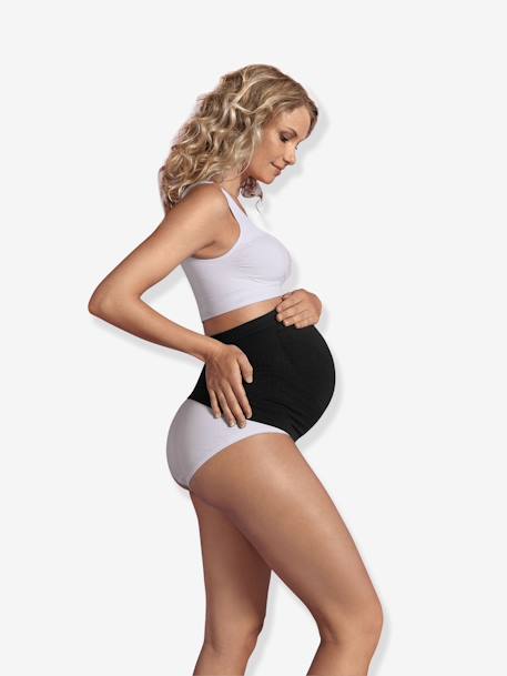 Ceinture De Grossesse Carriwell - Soutien Ventre Réglable Velcro | Soulage Dos & Lombaires | Discrète Sous Les Vêtements Taille L/XL